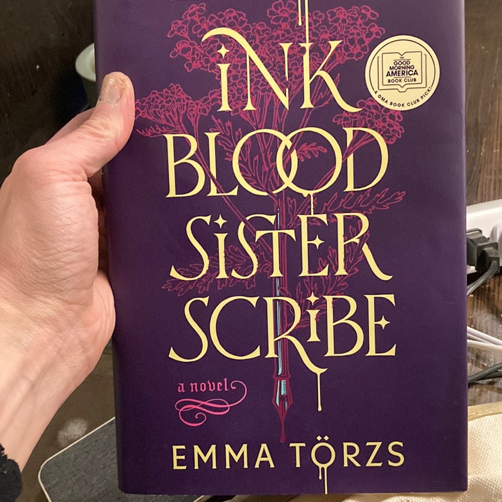 Ink Blood Sister Scribe by Emma Torzs Hardback Book